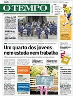 Capa do jornal Jornal O Tempo 03/12/2016