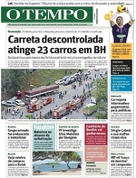 Capa do jornal Jornal O Tempo 17/12/2016