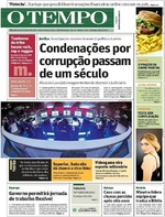 Capa do jornal Jornal O Tempo 18/12/2016