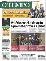 Capa do jornal Jornal O Tempo 23/11/2016