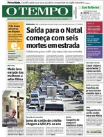 Capa do jornal Jornal O Tempo 24/12/2016