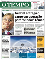 Capa do jornal Jornal O Tempo 26/11/2016