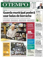 Capa do jornal Jornal O Tempo 27/12/2016