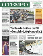 Capa do jornal Jornal O Tempo 31/12/2016
