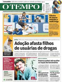 Capa do jornal Jornal O Tempo 01/05/2017