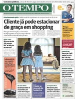 Capa do jornal Jornal O Tempo 06/01/2017