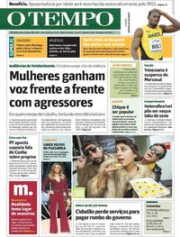 Capa do jornal Jornal O Tempo 06/08/2017