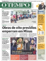 Capa do jornal Jornal O Tempo 11/01/2017