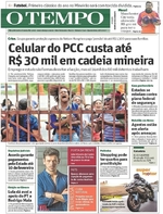 Capa do jornal Jornal O Tempo 18/01/2017