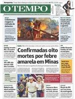 Capa do jornal Jornal O Tempo 19/01/2017
