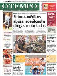 Capa do jornal O Tempo 19/11/2017