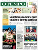 Capa do jornal Jornal O Tempo 22/01/2017