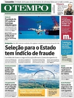 Capa do jornal Jornal O Tempo 23/01/2017