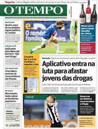 Capa do jornal Jornal O Tempo 26/06/2017