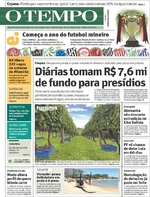 Capa do jornal Jornal O Tempo 28/01/2017