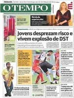 Capa do jornal Jornal O Tempo 29/01/2017