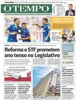 Capa do jornal Jornal O Tempo 30/01/2017