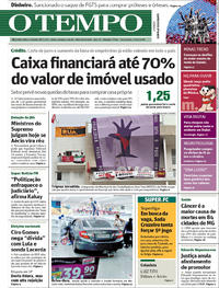 Capa do jornal O Tempo 17/04/2018
