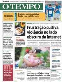 Capa do jornal O Tempo 17/03/2019