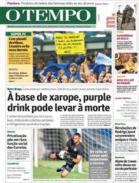 Capa do jornal O Tempo 06/10/2019