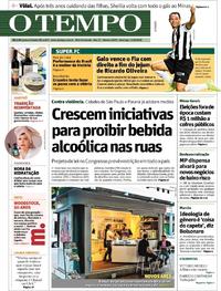 Capa do jornal O Tempo 11/08/2019