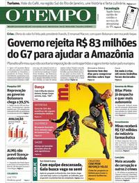 Capa O Tempo 27/08/2019