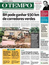 Capa do jornal O Tempo 06/02/2020
