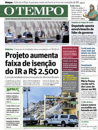 Capa do jornal O Tempo 26/06/2021