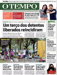 Capa do jornal O Tempo 29/01/2021