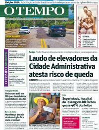 Capa do jornal O Tempo 03/04/2024