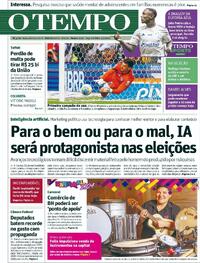 Capa do jornal O Tempo 05/02/2024