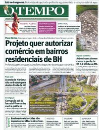 Capa do jornal O Tempo 05/03/2024
