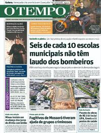 Capa do jornal O Tempo 05/04/2024