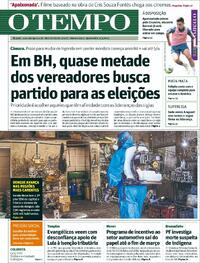 Capa do jornal O Tempo 06/03/2024