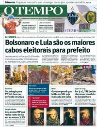 Capa do jornal O Tempo 10/04/2024