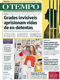 Capa do jornal O Tempo 10/06/2024
