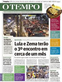 Capa do jornal O Tempo 12/03/2024