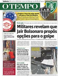 Capa do jornal O Tempo 16/03/2024