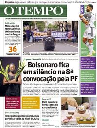 Capa do jornal O Tempo 23/02/2024