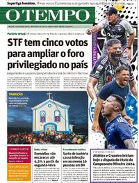 Capa do jornal O Tempo 30/03/2024