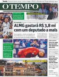 Capa do jornal Jornal O Tempo 02/06/2025