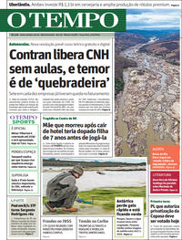 Capa do jornal Jornal O Tempo 02/12/2025