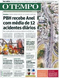 Capa do jornal Jornal O Tempo 03/06/2025