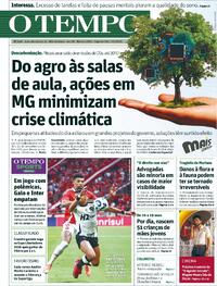 Capa do jornal Jornal O Tempo 03/11/2025