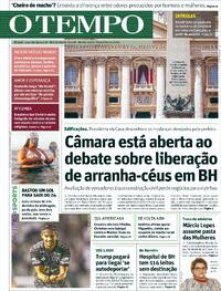 Capa do jornal Jornal O Tempo 06/05/2025
