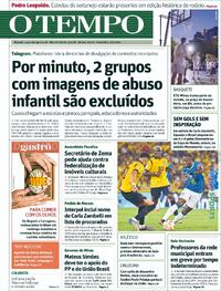 Capa do jornal Jornal O Tempo 06/06/2025