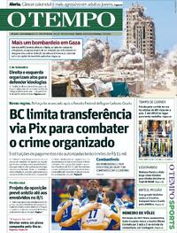 Capa do jornal Jornal O Tempo 06/09/2025