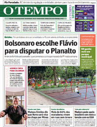Capa do jornal Jornal O Tempo 06/12/2025