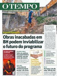 Capa do jornal Jornal O Tempo 07/06/2025