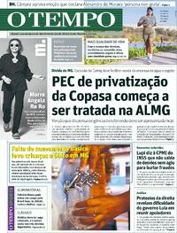 Capa do jornal Jornal O Tempo 09/09/2025